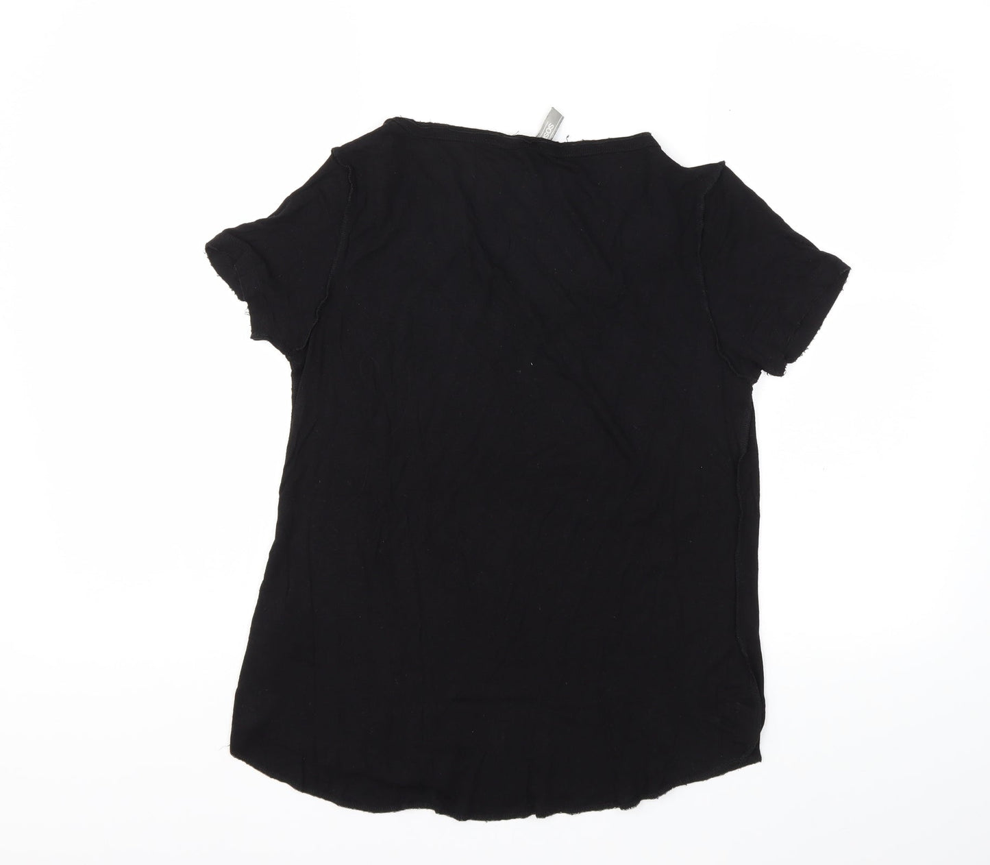 ASOS Womens Black   Basic T-Shirt Size 8