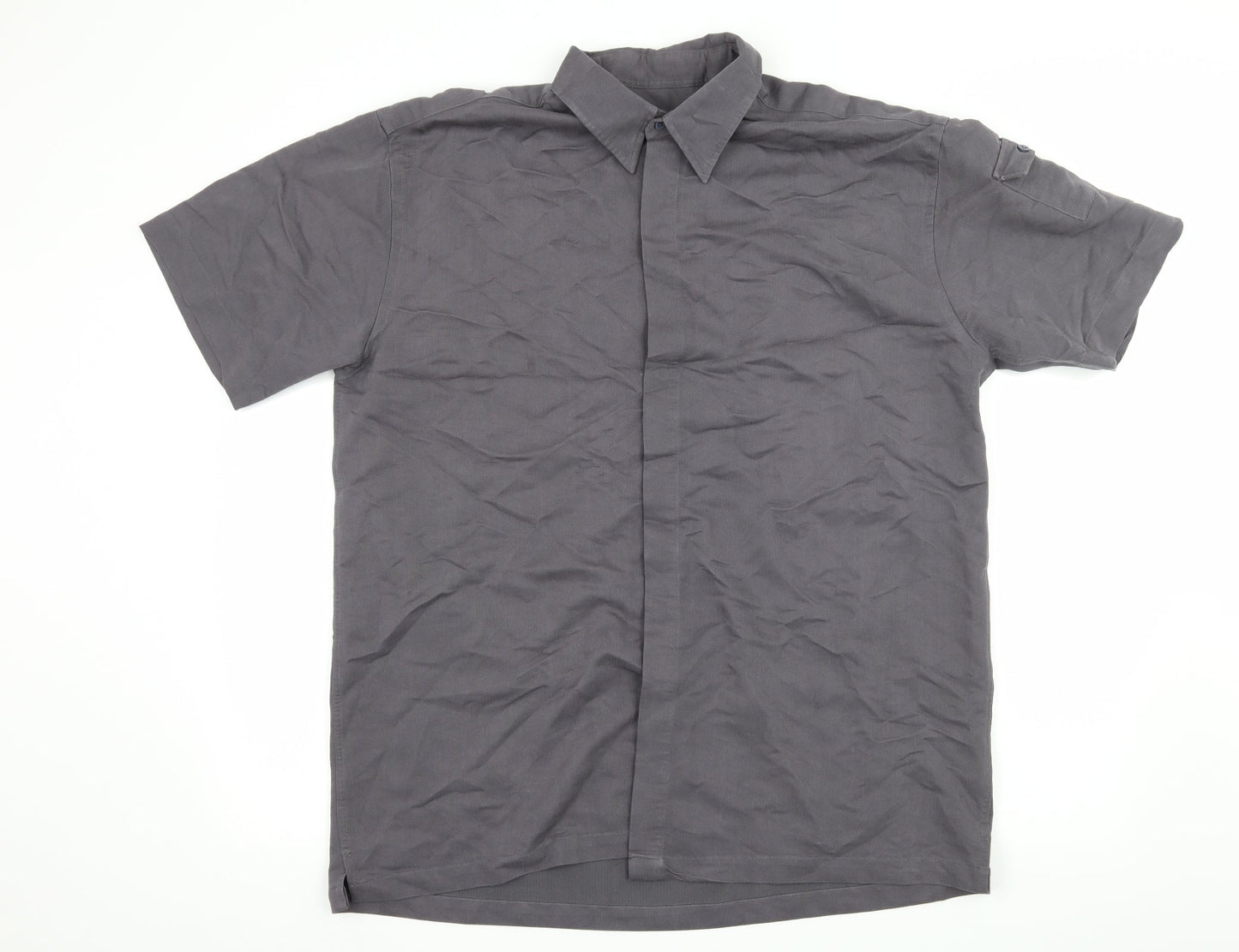Ciro Citterio Mens Grey    Button-Up Size L