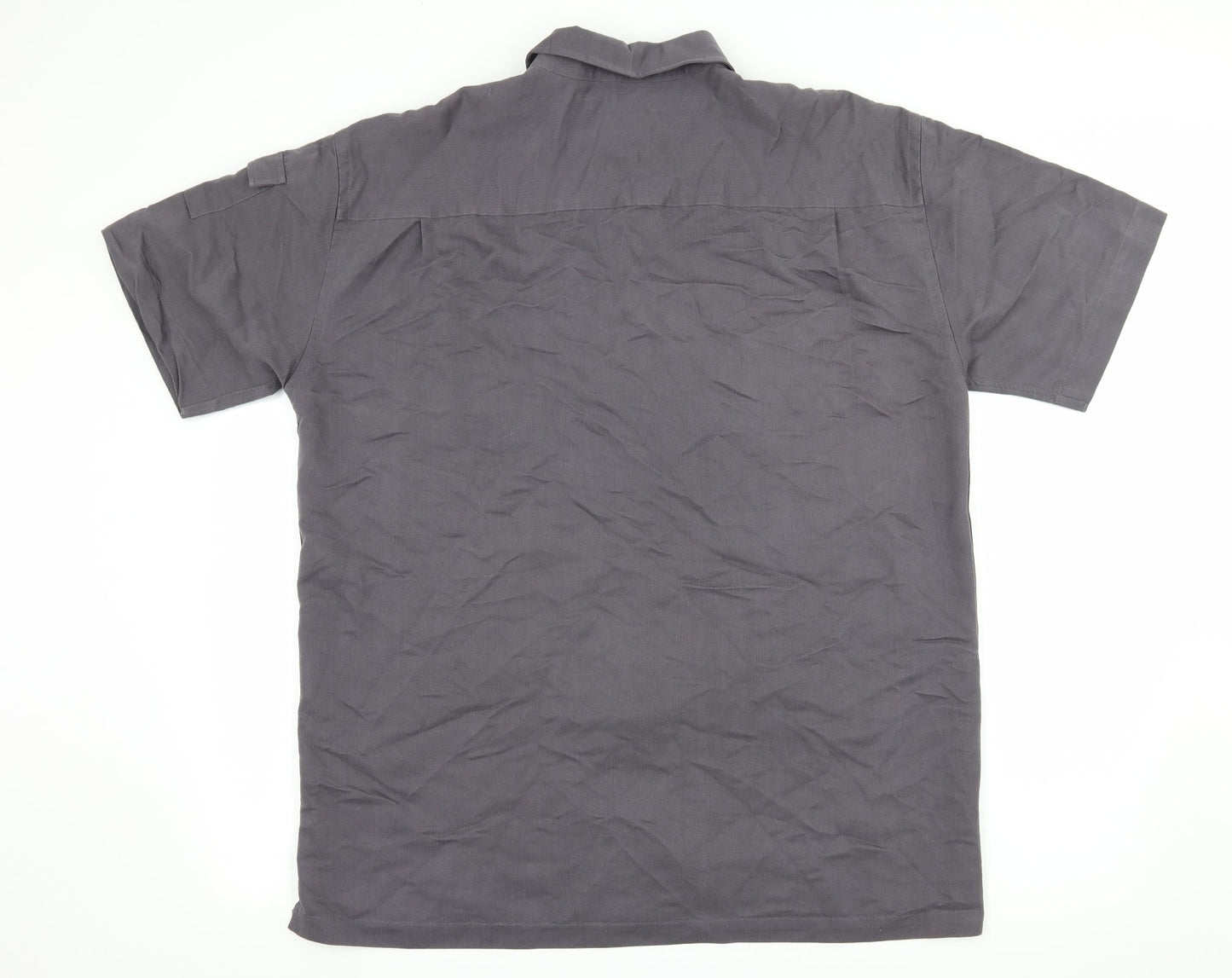 Ciro Citterio Mens Grey    Button-Up Size L