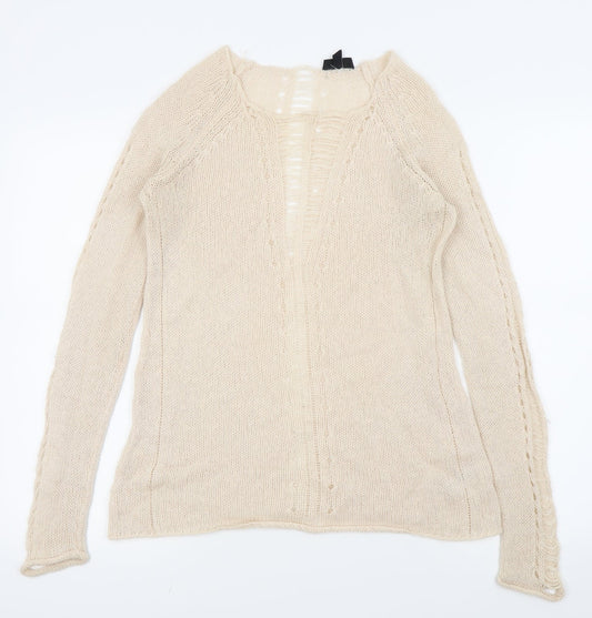 Topshop Womens Pink   Pullover Jumper Size 8