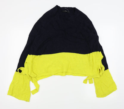 Front view of Asda George women’s blue jumper, size UK 12