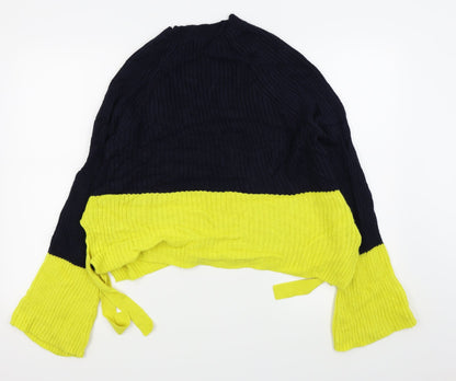 Back view of Asda George women’s blue jumper, size UK 12
