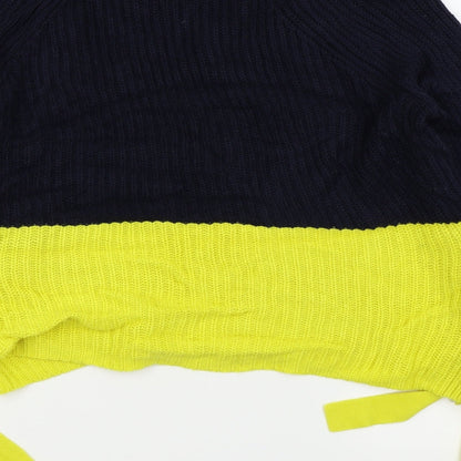 Brand and care label for Asda George women’s blue jumper, size UK 12