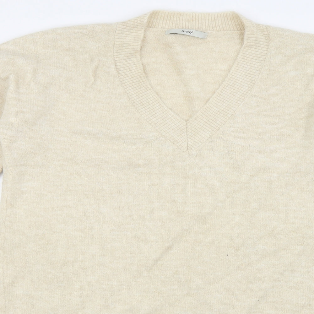 Asda George Womens Beige   Pullover Jumper Size M
