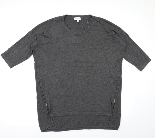 Apricot Womens Grey   Basic T-Shirt Size 14