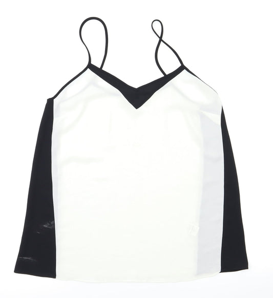 River Island Womens Black   Basic T-Shirt Size 10
