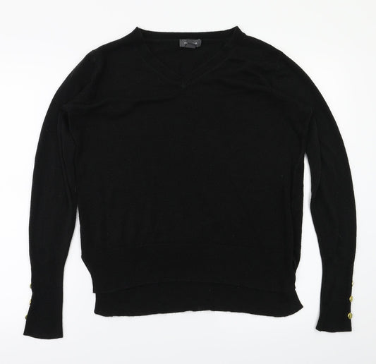 Primark Womens Black   Pullover Jumper Size S