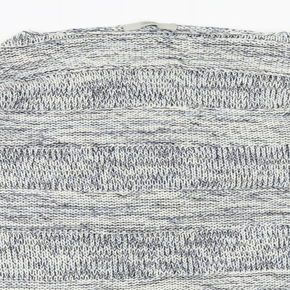 Close-up detail of George women’s grey jumper, size UK 10