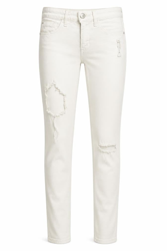 River Island Womens White   Skinny Jeans Size 6 L29 in