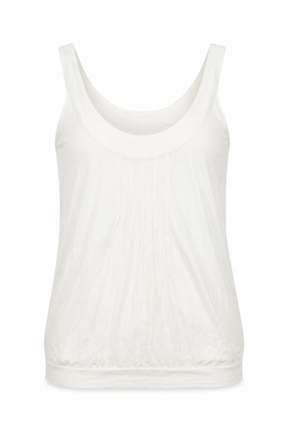 Front view of South women’s white basic t-shirt, size UK 18