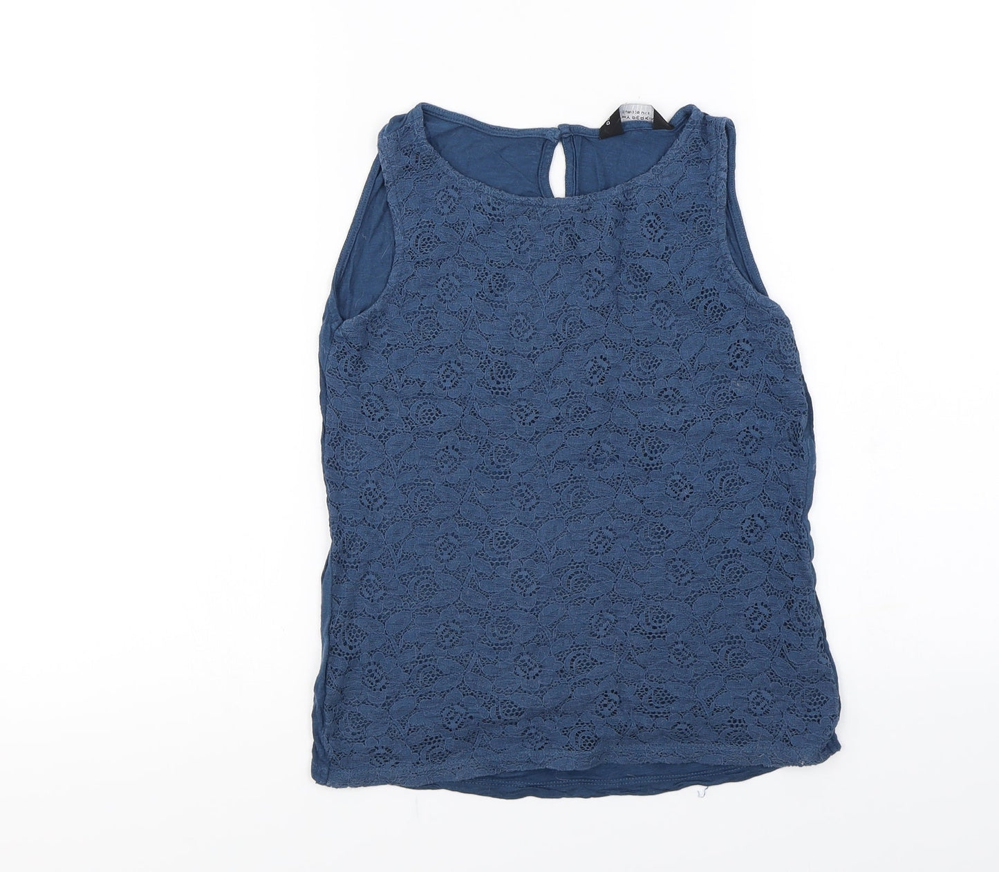 Dorothy Perkins Womens Blue   Basic T-Shirt Size 8