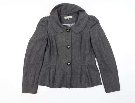 kate cooper Womens Grey   Jacket Blazer Size 10