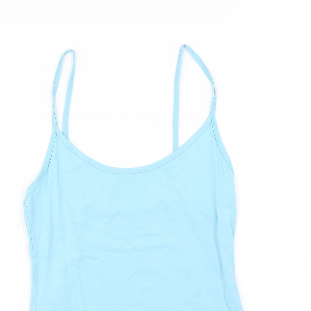 Preworn Womens Blue   Basic Tank Size 12
