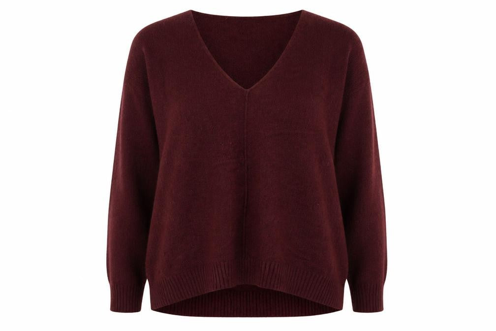 H&M Womens Red   Pullover Jumper Size M