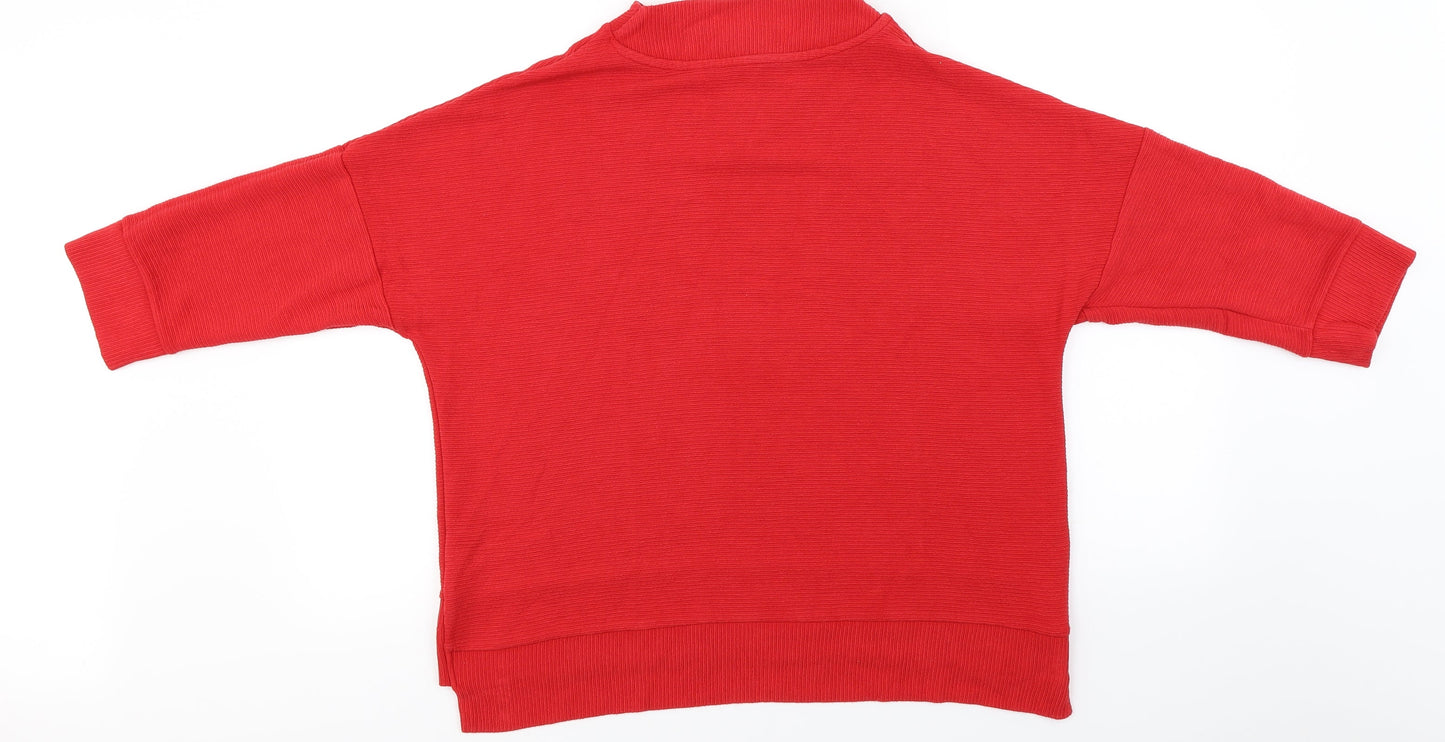 Redherring  Womens Red   Pullover Jumper Size 12
