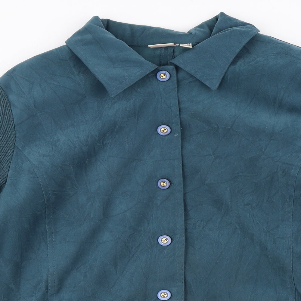 Oscar B  Womens Green   Jacket Coat Size 18