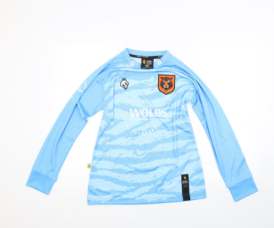 Hope & Glory Womens Blue   Basic T-Shirt Size L  - Hull Fc