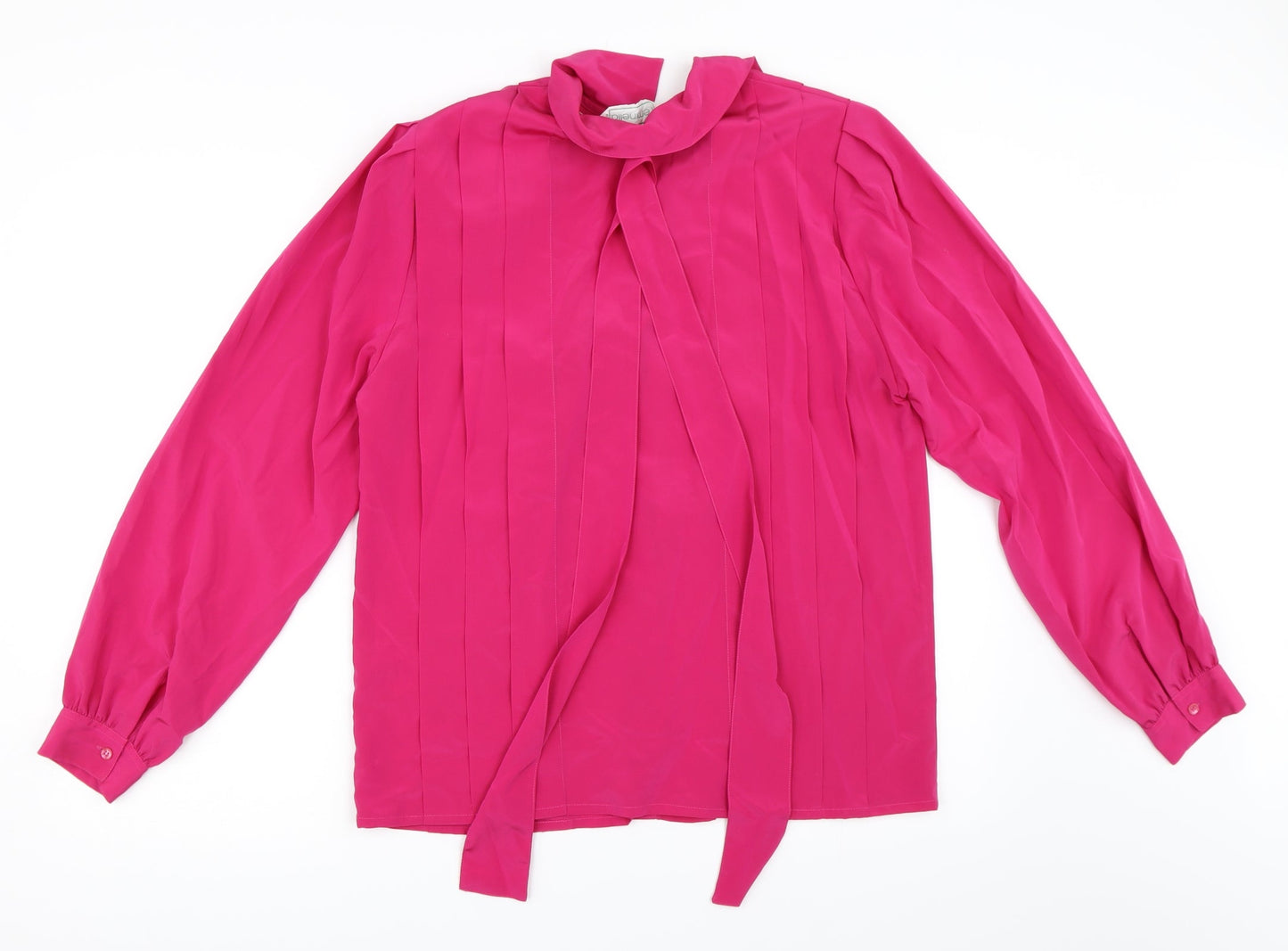 Feminella Womens Pink   Basic Button-Up Size 34