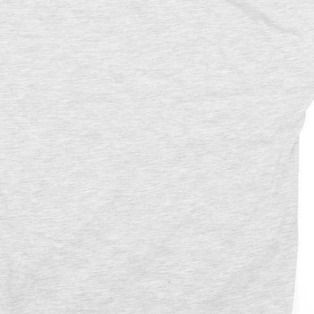George Girls Grey   Basic T-Shirt Size 9-10 Years