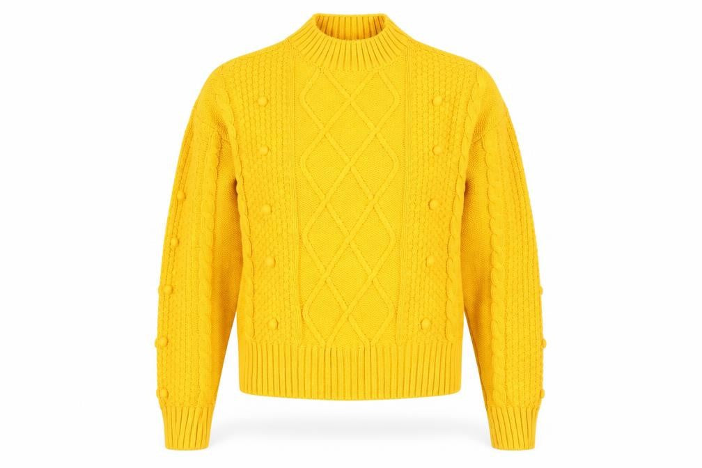 Matalan Girls Yellow   Pullover Jumper Size 14 Years