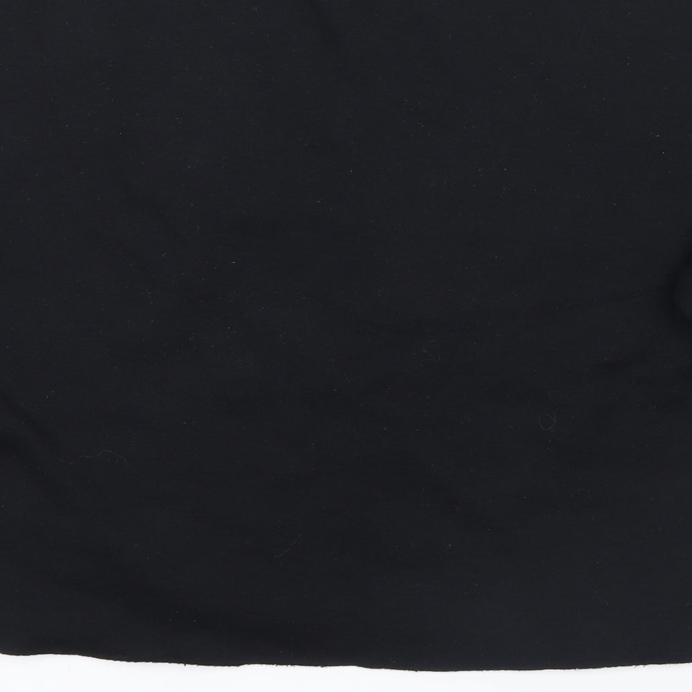 River Island Womens Black   Pullover Jumper Size S  - print on front