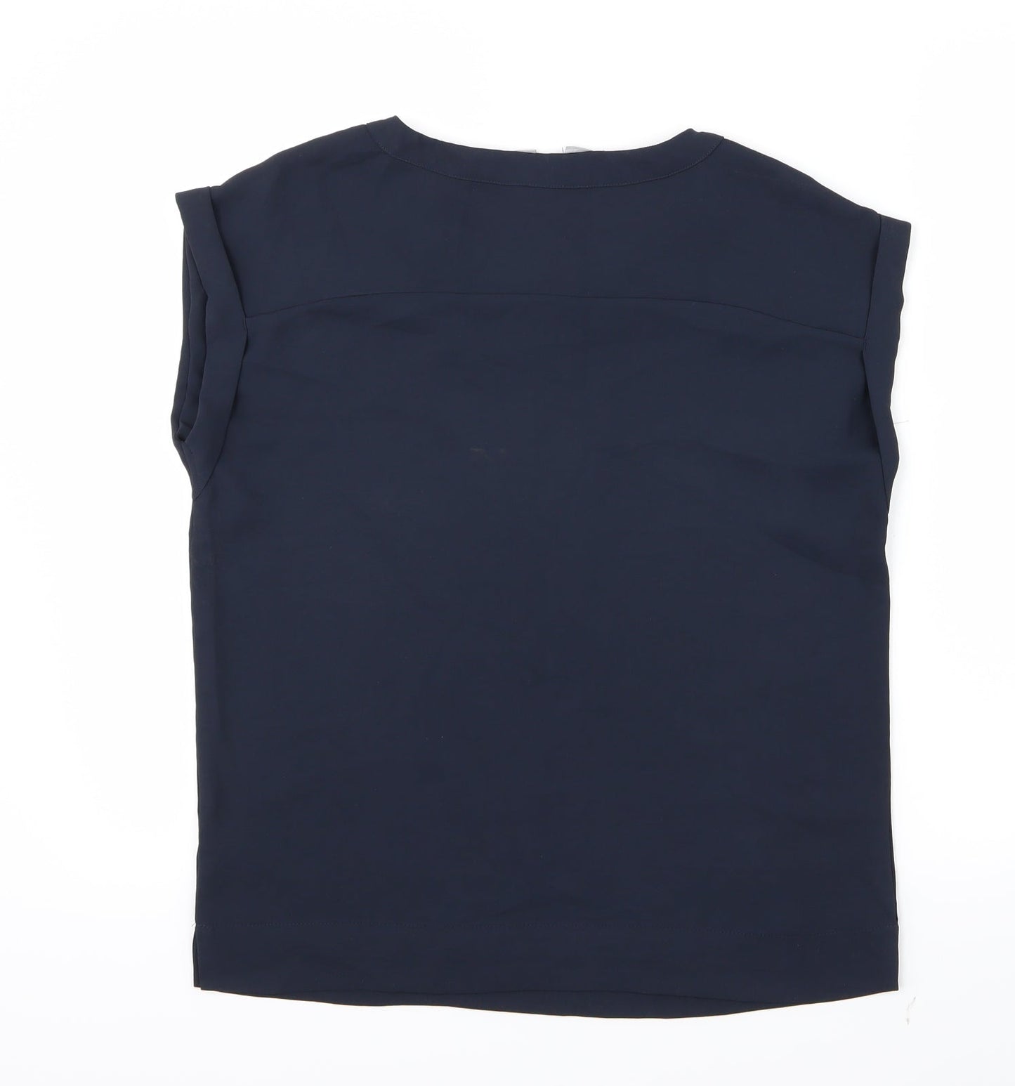 Preworn Womens Blue   Basic Blouse Size 6