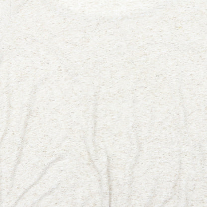 Brand and care label for George women’s beige knit jumper, size UK 14