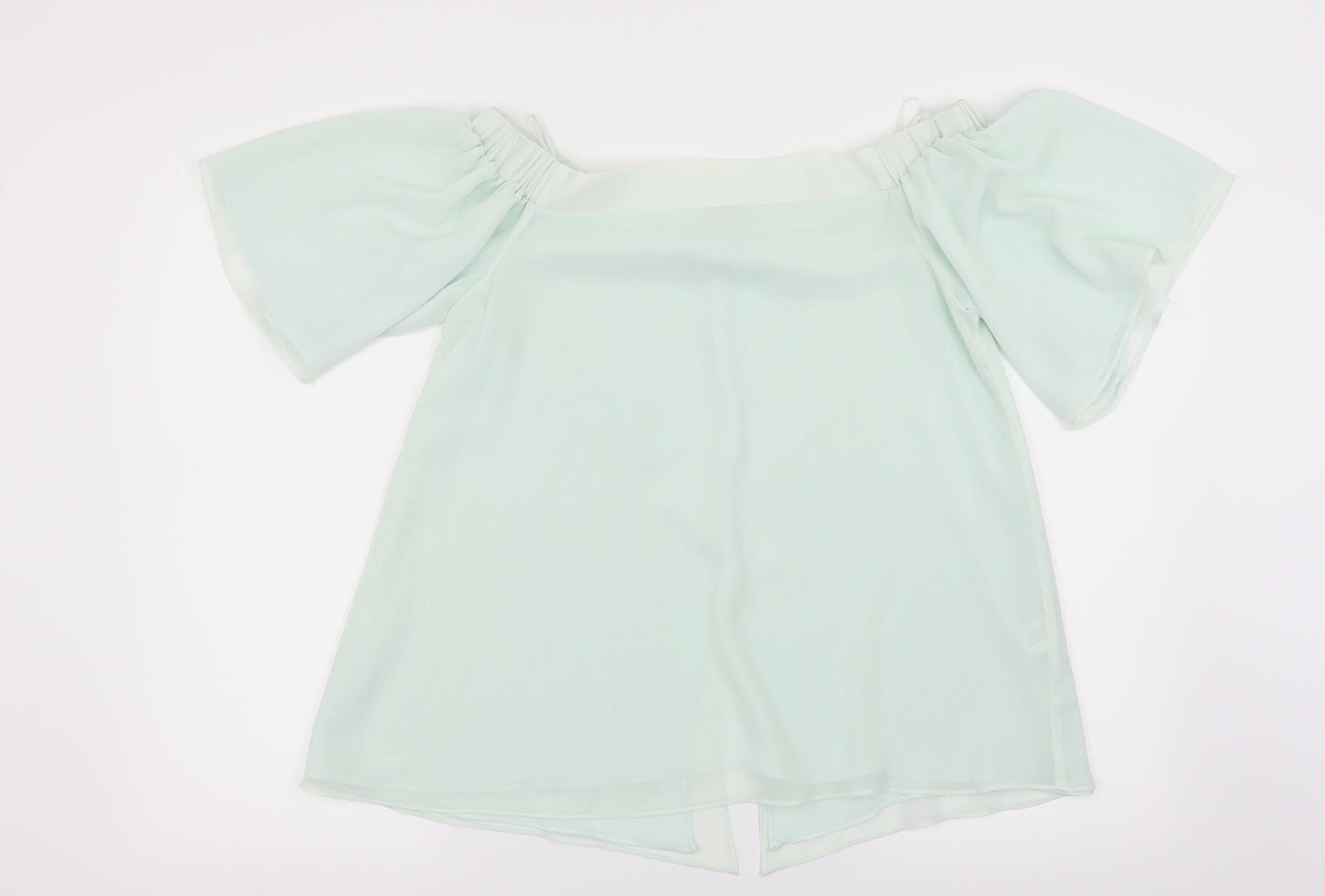 Rive Island Womens Green   Basic Blouse Size 10