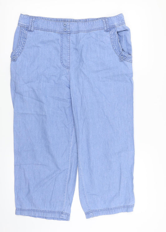 BM Womens Blue   Boyfriend Shorts Size M