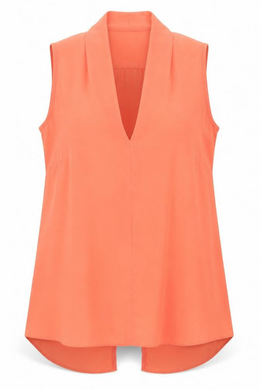 F*F Womens Pink   Basic Tank Size 8