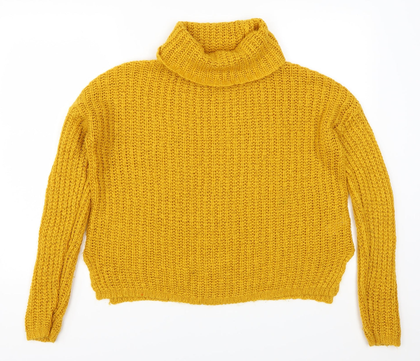 Primark Womens Yellow   Pullover Jumper Size 6