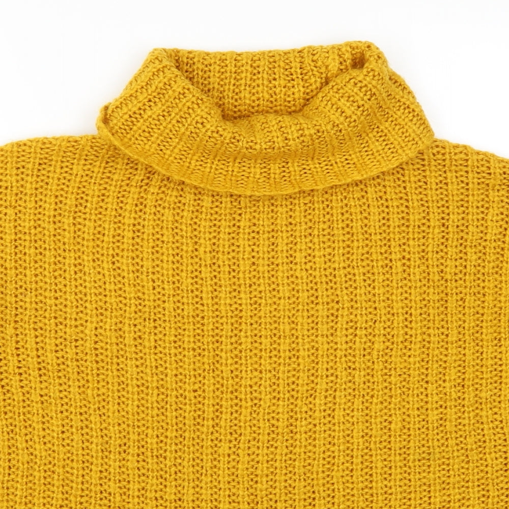 Primark Womens Yellow   Pullover Jumper Size 6