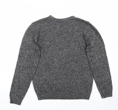Back view of Zalando women’s grey jumper, size M