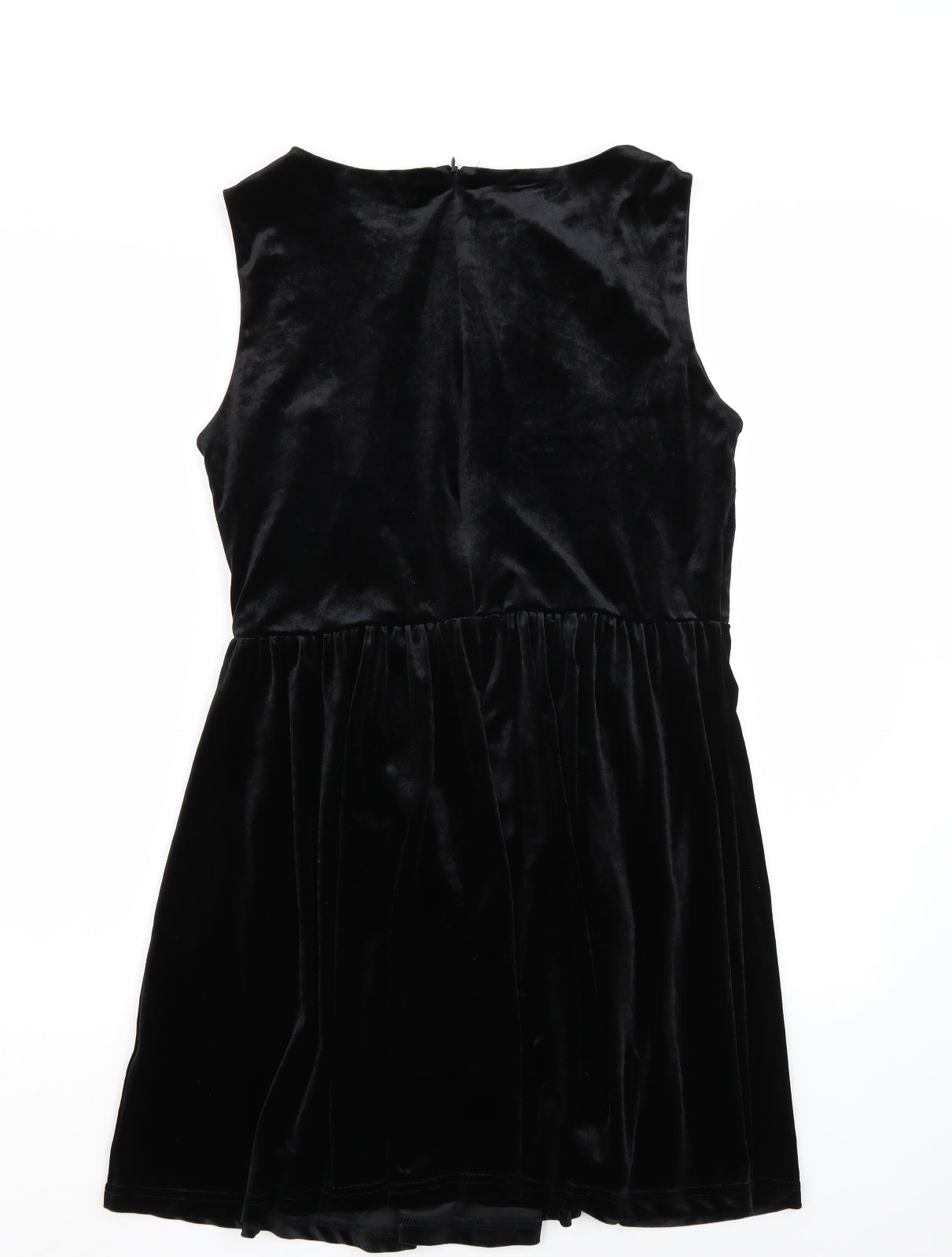 Glamorous Womens Black  Rayon A-Line  Size 14