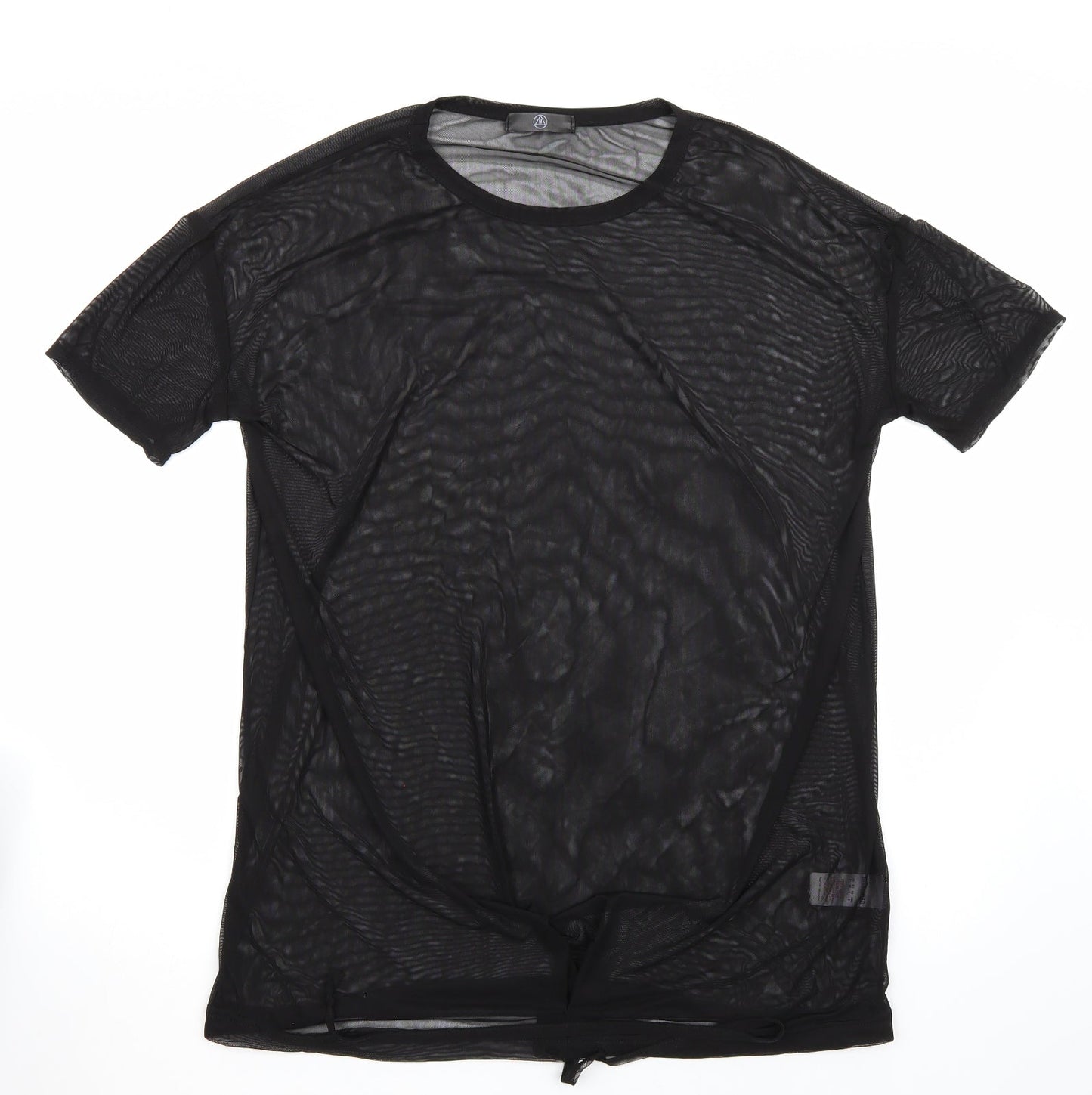 Missguided Womens Black   Basic T-Shirt Size 8
