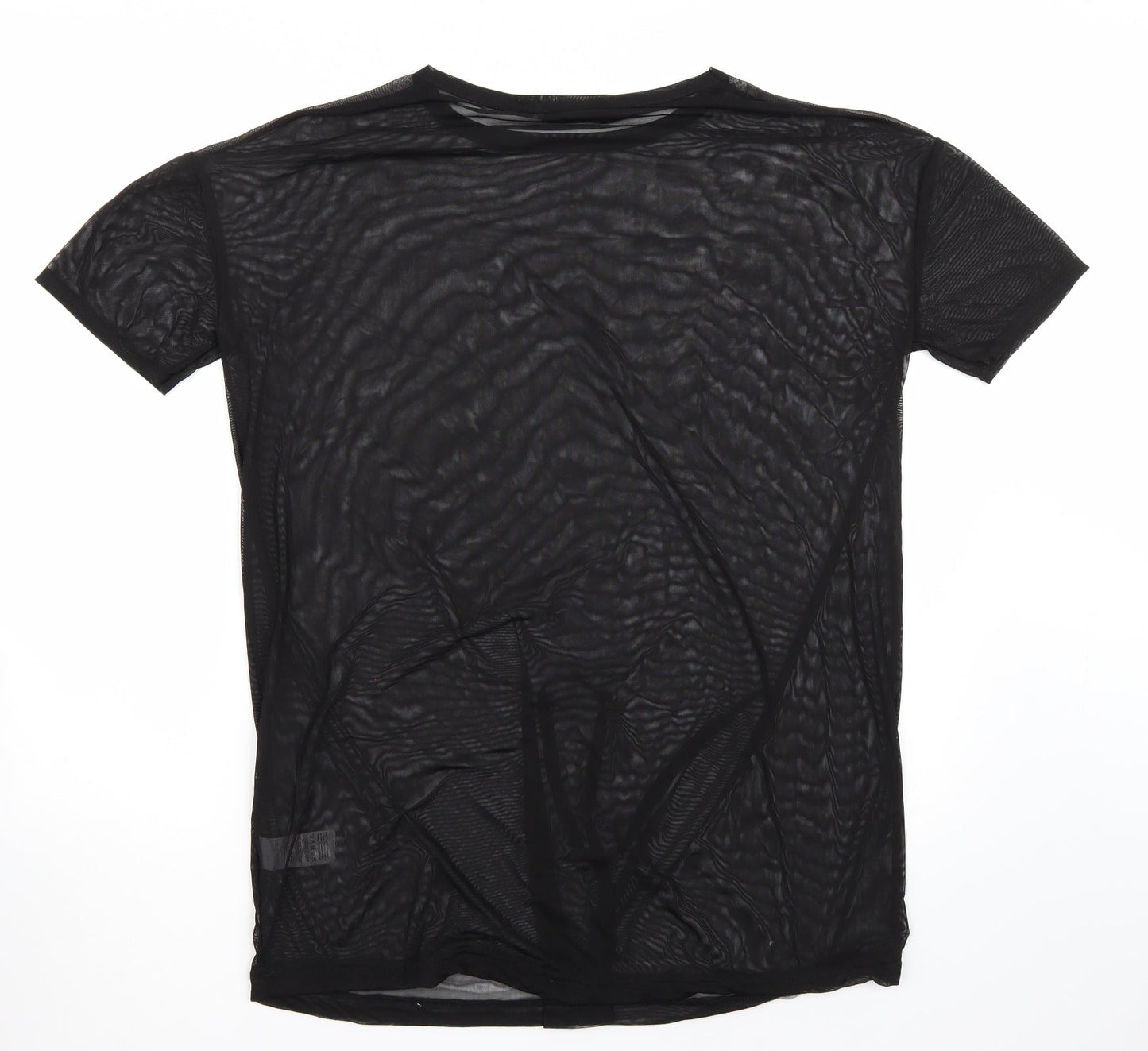 Missguided Womens Black   Basic T-Shirt Size 8
