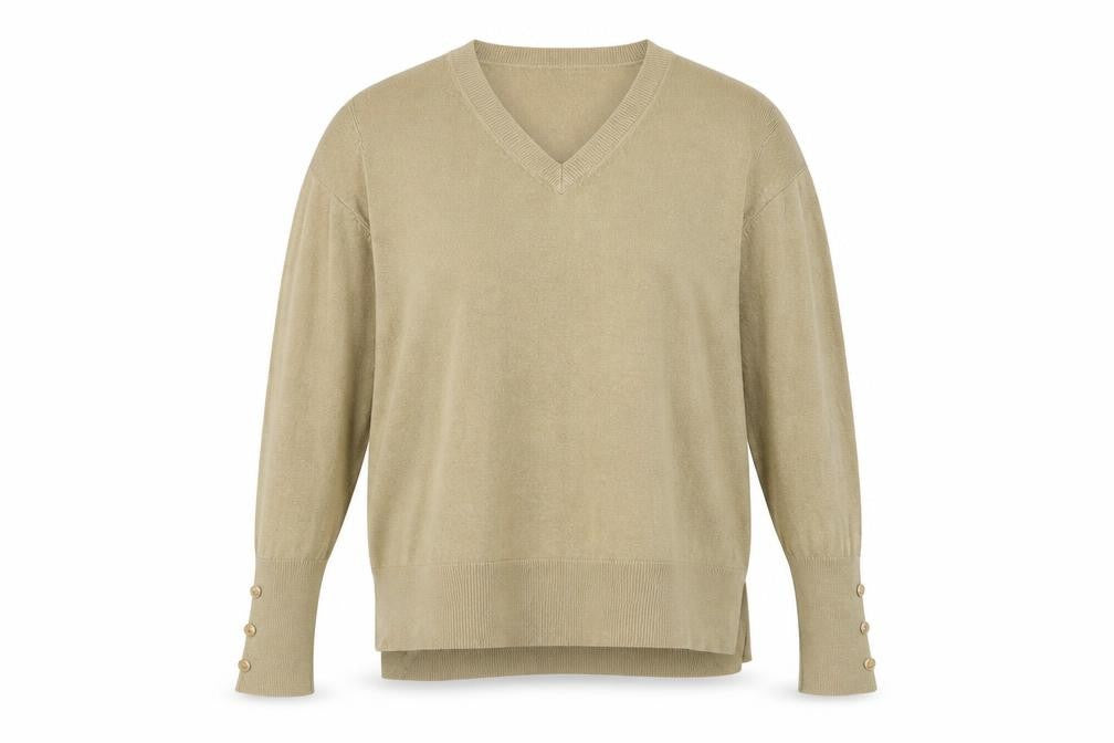 Primark Womens Beige   Pullover Jumper Size 10