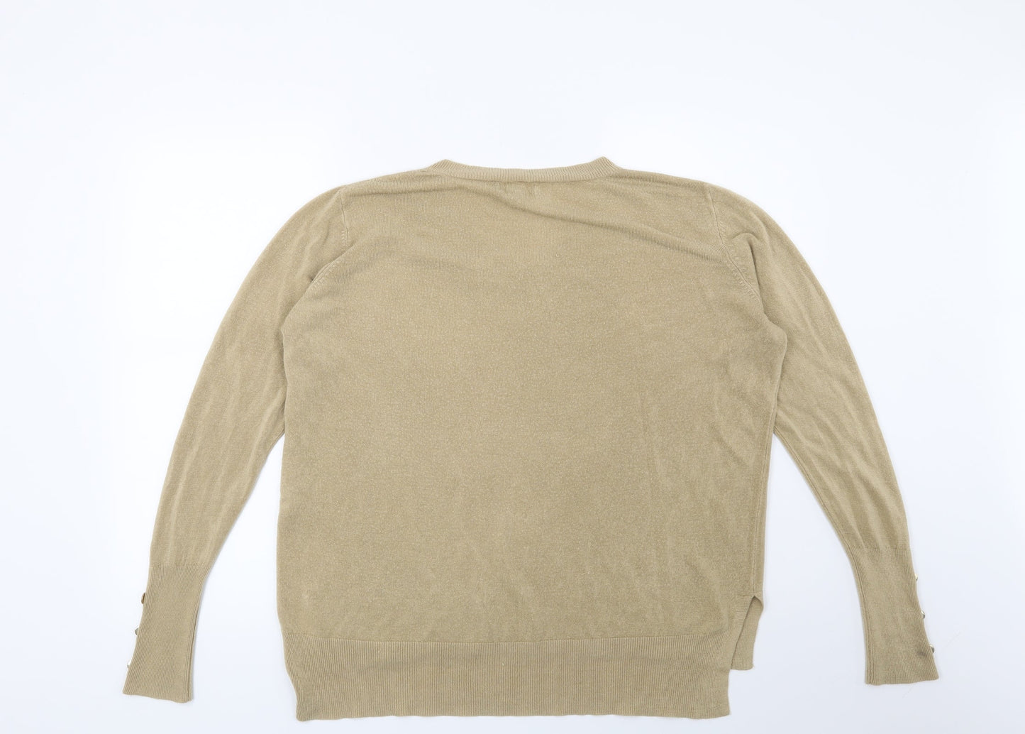 Primark Womens Beige   Pullover Jumper Size 10
