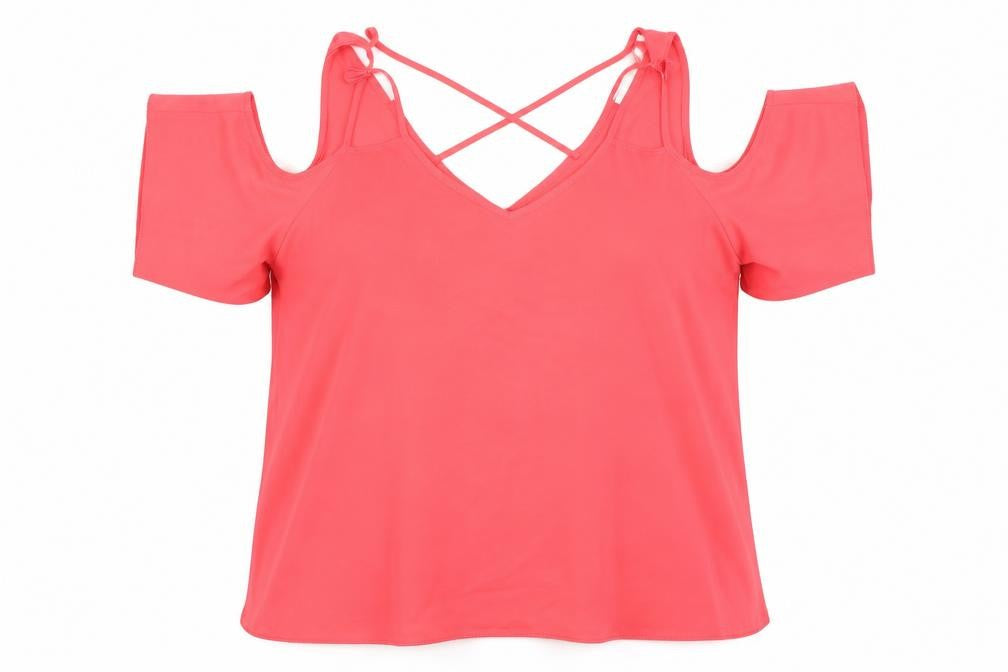 George Womens Pink   Basic Blouse Size 14