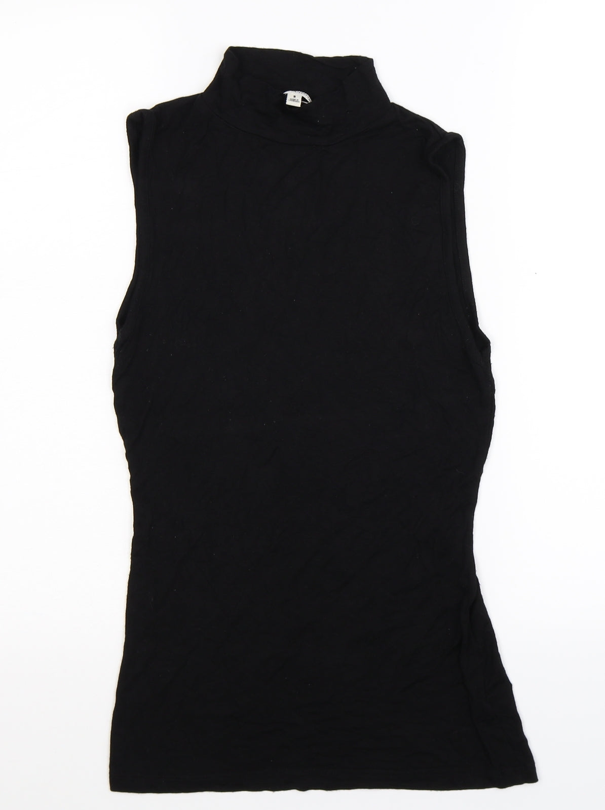 Zenana Womens Black   Basic T-Shirt Size S