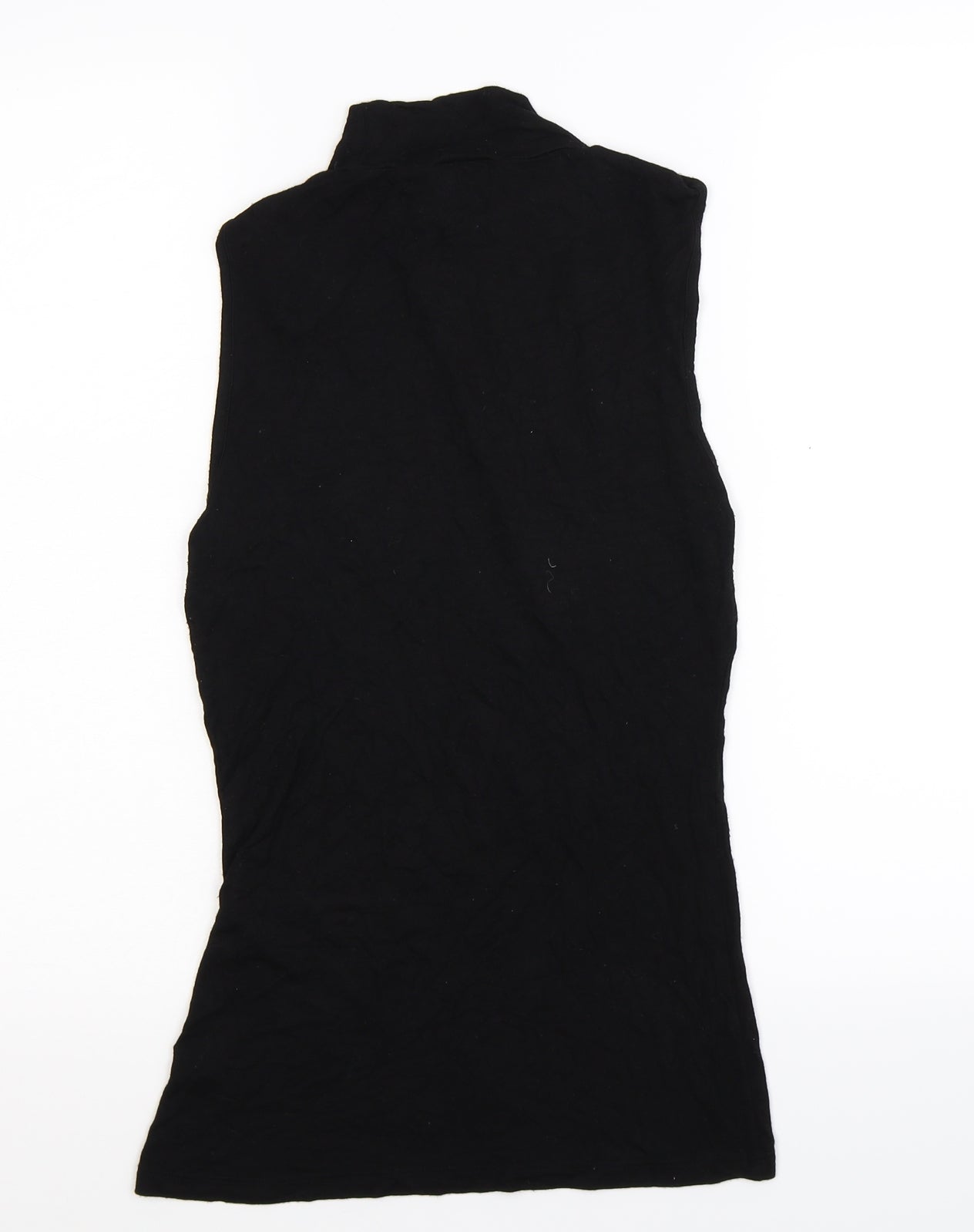 Zenana Womens Black   Basic T-Shirt Size S