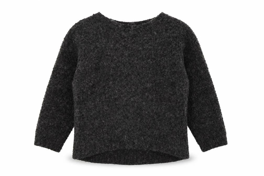 Topshop Womens Black  Knit Pullover Jumper Size 8