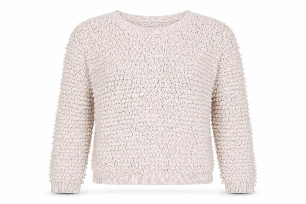 Dorothy Perkins Womens White  Knit Pullover Jumper Size 12