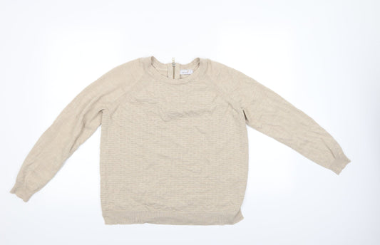 Per Una Womens Ivory   Pullover Jumper Size 12