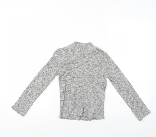 NEXT Girls Grey   Pullover Jumper Size 5 Years