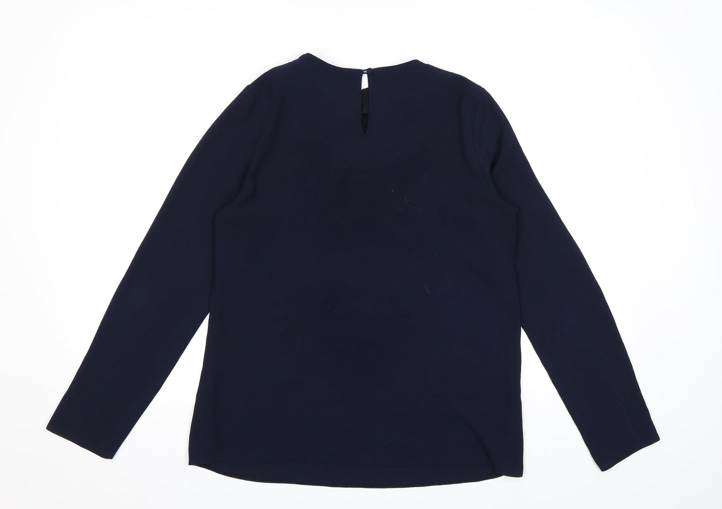 Dorothy Perkins Womens Blue  Chiffon Basic Blouse Size 8