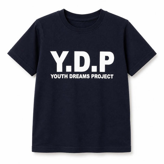 Front view of George boys’ blue basic t-shirt, size 7-8, years - youth dreams project