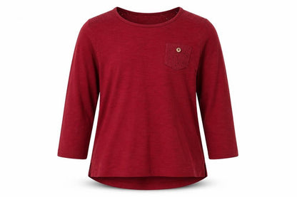 Front view of girls’ colllection girls red basic casual, size 4-5, years