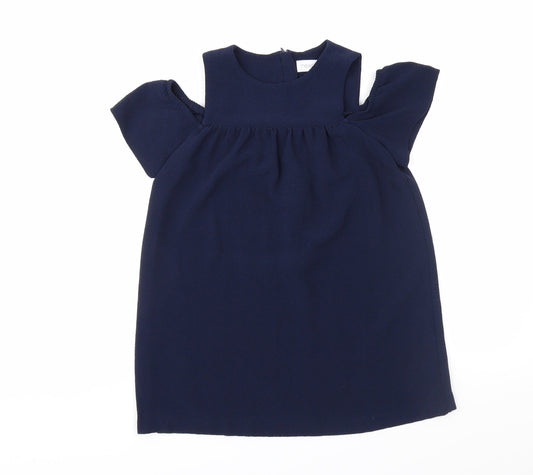 NEXT Girls Blue   Pullover Casual Size 7 Years
