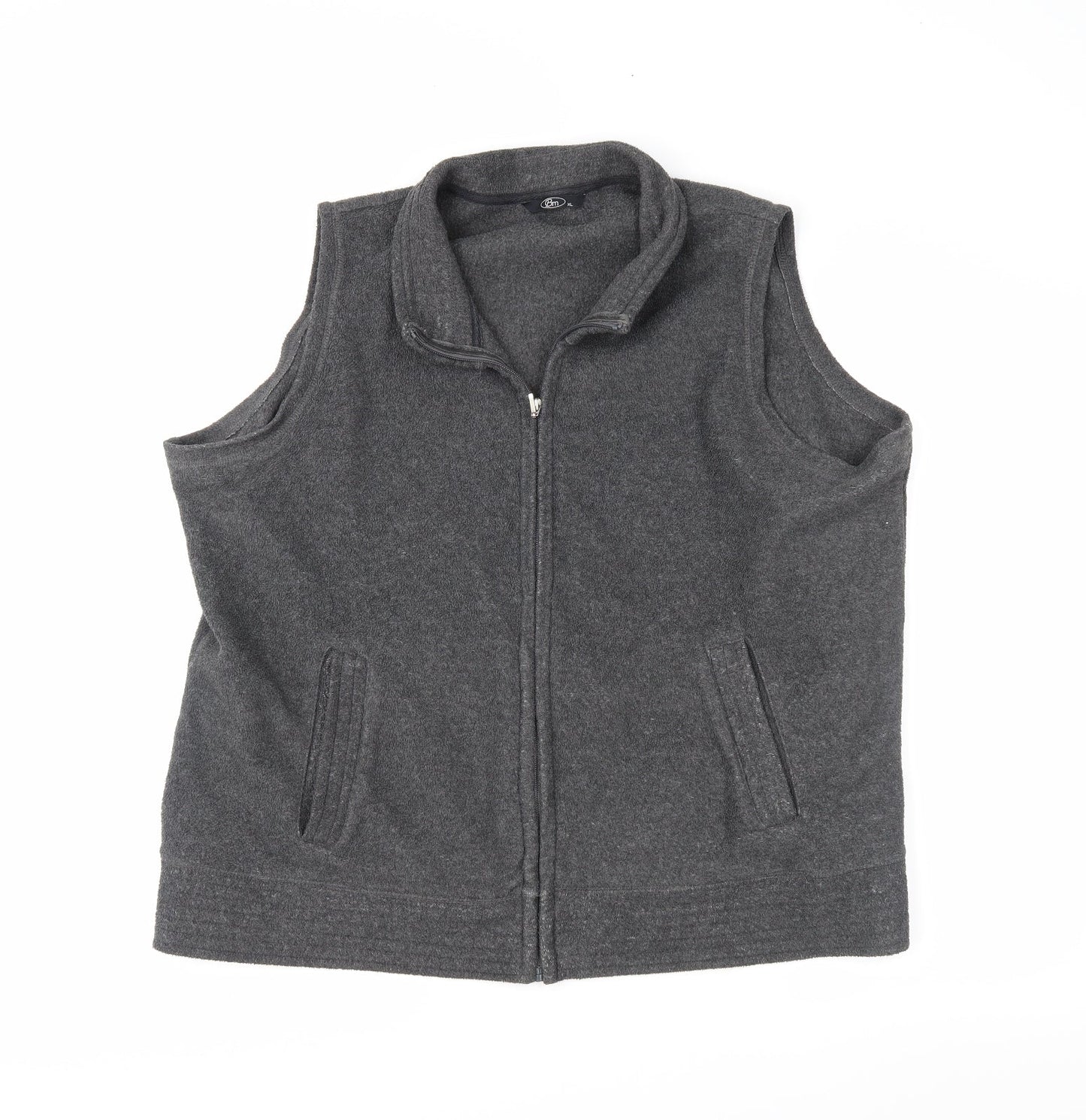 BM Womens Grey   Full Zip Jumper Size XL